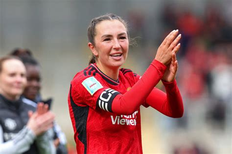 Katie Zelem, a Manchester United női csapatának kapitánya