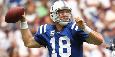 Peyton Manning az Indianapolis Colts mezében