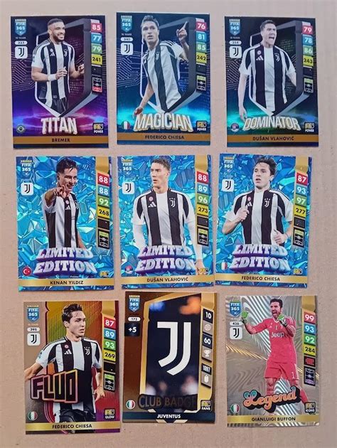 Juventus szurkolói kártya