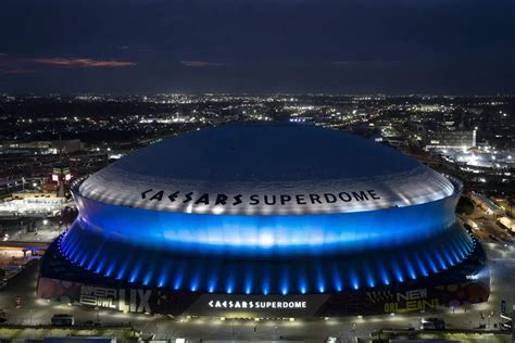 Caesars Superdome légifelvétele