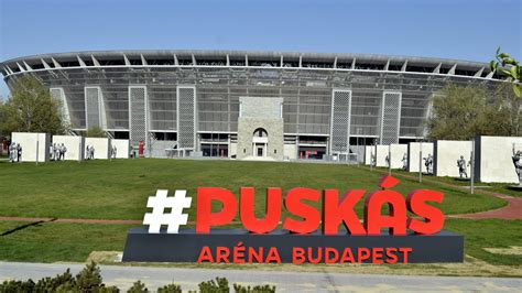 Puskás Aréna a mérkőzés napján
