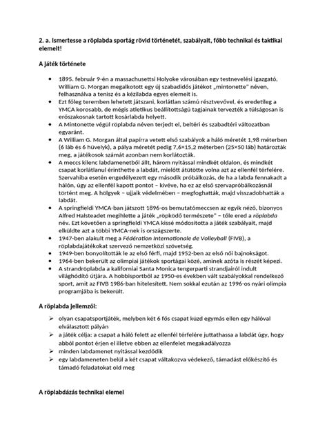 Röplabda taktikai elemzés stratégia