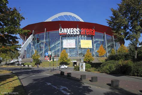 A kölni Lanxess Aréna kívülről