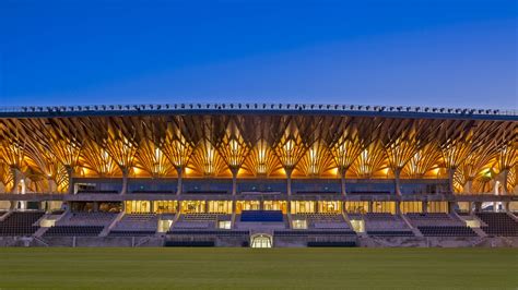 Pancho Aréna belülről, lelátó