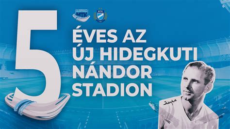 Labdarúgó mérkőzés az Új Hidegkuti Nándor Stadionban