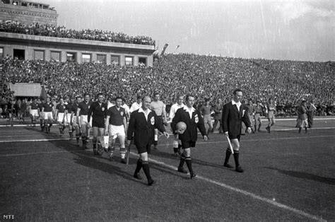 Magyarország - Anglia (7-1) labdarúgó mérkőzés 1954. május 23-án a Népstadionban