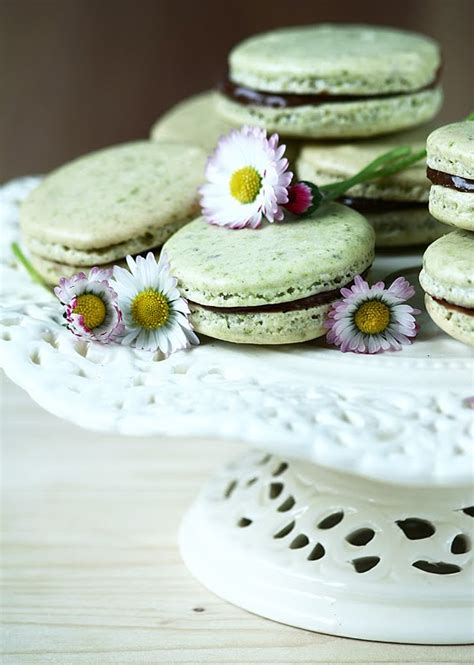 Macaronok, különböző ízek és színek