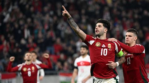 Szoboszlai Dominik a Puskás Arénában