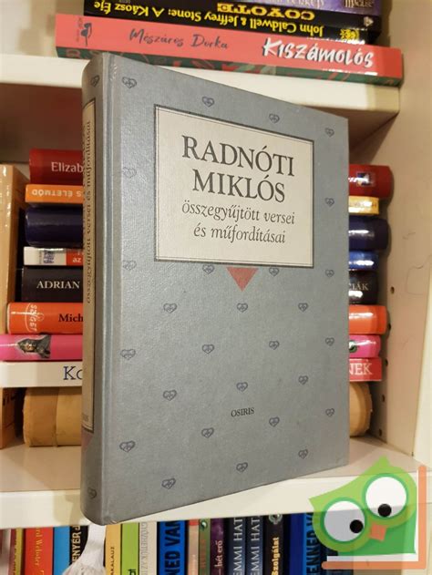 Radnóti könyvek borítói