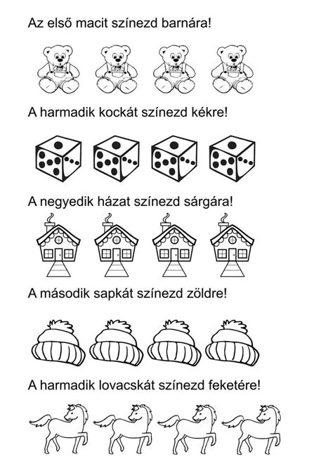 Nyomtatható feladatlapok elsősöknek