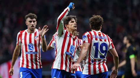 Atlético Madrid játékosok ünneplése
