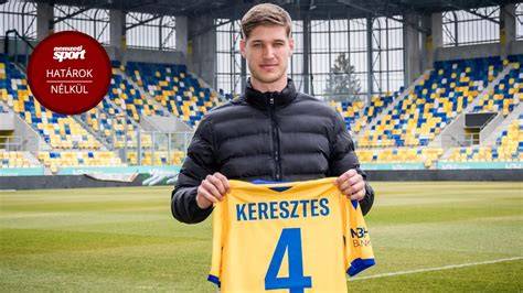Krisztián Keresztes akcióban egy futballmeccsen