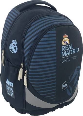 Real Madrid iskolatáska ergonómiai hátkiképzése