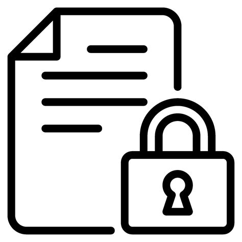 Privacy icon with data categories