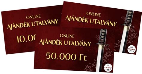 Online ajándék webáruház felülete