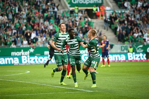 Ferencváros labdarúgócsapat ünnepli a 30. bajnoki címét