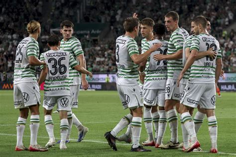 A Ferencváros logója az Európa Liga logójával
