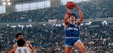 Drazen Petrovic akcióban a Cibona színeiben