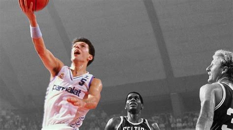 Drazen Petrovic a Real Madrid mezében