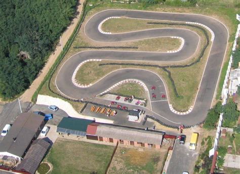 A Kart Farm Gokart pálya felülnézetből