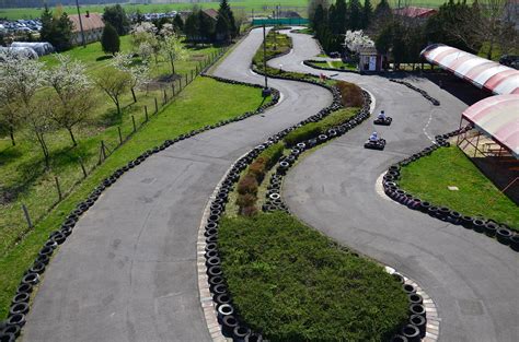 Gokart pálya térképe a Budaringen