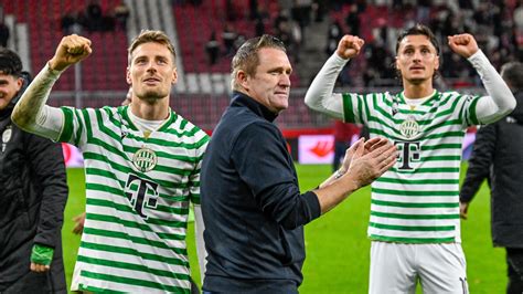 A Ferencváros és a Ludogorec egymás elleni mérlegének statisztikája