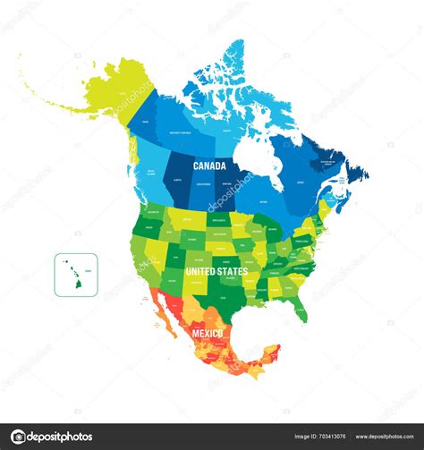 Az NHL csapatainak térképe Észak-Amerikában