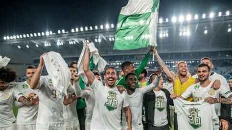A Ferencváros bajnoki ünneplése a kilencvenes években