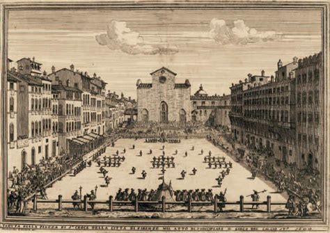 Firenzei calcio-mérkőzés a 17. században