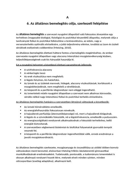 Az MTK Mérnöki Mód általános felépítése