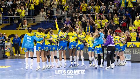 Metz Handball csapatünneplés
