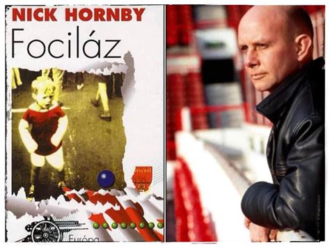 Nick Hornby Fociláz című könyvének borítója