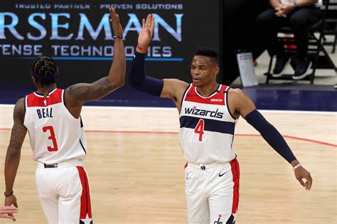 Russell Westbrook a Washington Wizards mezében