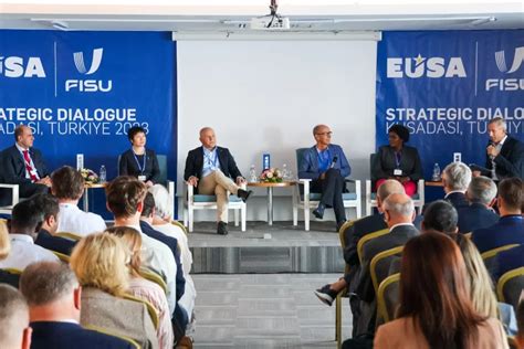 Logók: FISU, EUSA, MEFS