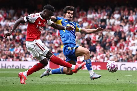 Az Arsenal szélső támadásainak sémája