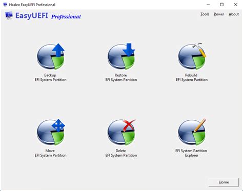 EasyUEFI felület