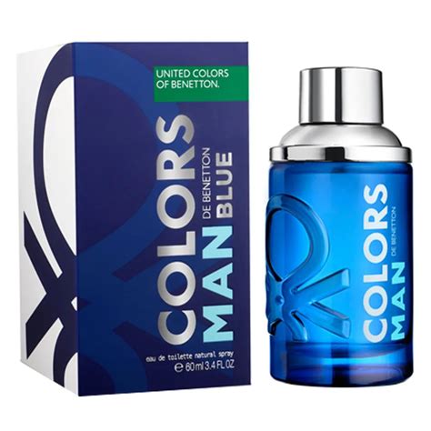 Benetton Colors Man Blue parfümös üveg