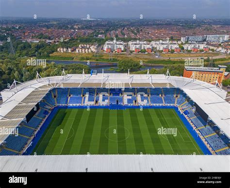 Leicester City szurkolók és stadion