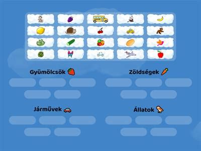 Csoportosítás és válogatás játék közben