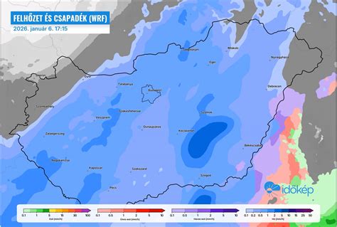 Hőmérsékleti trendek és csapadék előrejelzés