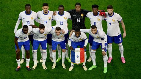 A francia labdarúgó-válogatott játékosai