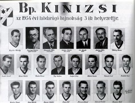Az 1951-es Bp. Kinizsi jégkorongcsapat, az első magyar bajnok