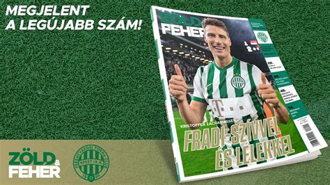 A hévízi Fradi-templom külső képe, zöld és fehér színekkel