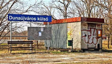 Dunaújváros Stadionjának külső vagy belső látképe