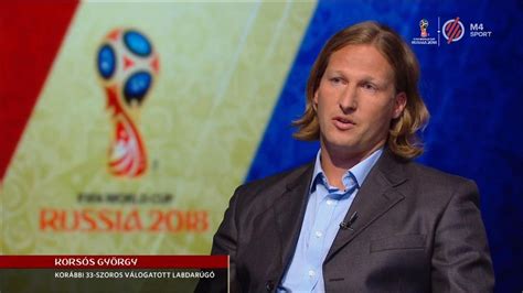 Korsós György az M4 Sport szakkommentátoraként