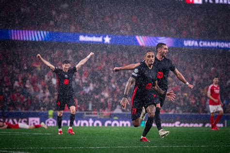 Barcelona-Benfica mérkőzés momentum vizualizáció