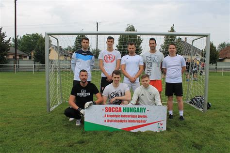 Orosházi socca csapat a II. Socca Dorina kupán