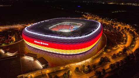 Allianz Arena a mérkőzés előtt