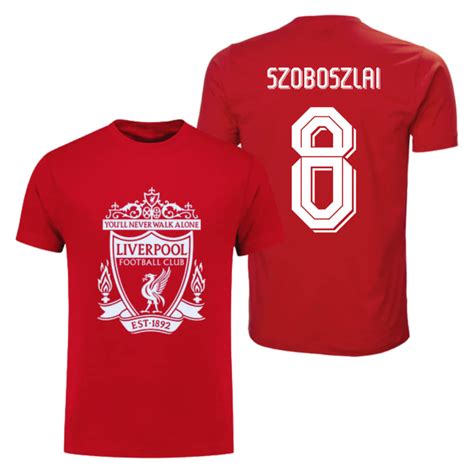 Liverpool szurkolói póló Liverbird logóval