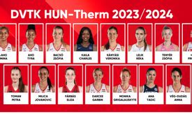 DVTK Hun-Therm csapatkép bajnokként